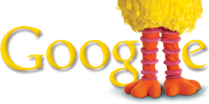 Big Bird Google Logo