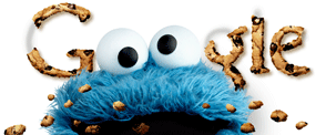 Cookie Monster Google Logo
